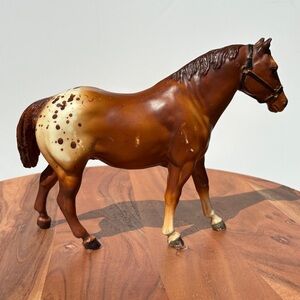Vintage Breyer Traditional Quarter Horse QH Gelding, Chestnut Appaloosa #97